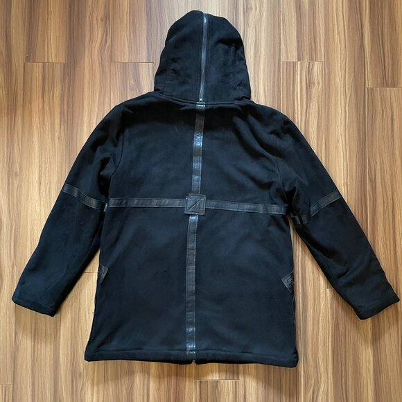 Disturbia Banshee black hooded coat winter autumn - Picture 6 of 6